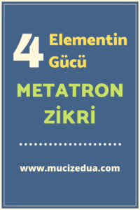 4 Elementle Metatron Gücü