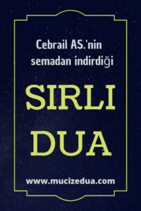 Sırlı Büyük Celcelutiyye Duası