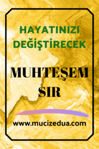 Hayatınızı Değiştirecek Muhteşem Sır