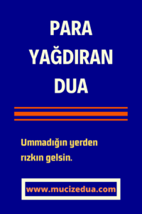 Para Yağdıran Dua