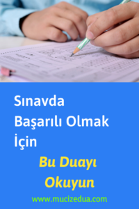 Sınavda Başarılı Olmak İçin