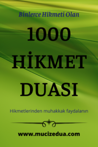 1000 Hikmet Duası