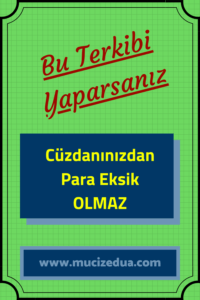 Cüzdanınızdan Para Eksik Olmaz